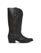 Tommy Hilfiger Ботуши Leather Mid Calf Western Boot FW0FW09798