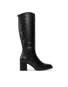 Tommy Hilfiger Ботуши Long Boot Mid Wrapped Lthr Heel FW0FW08099