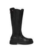 Tommy Hilfiger Ботуши Th Lthr Cleated Long Boot FW0FW08985