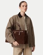 Tommy Hilfiger Дамска чанта American Icon Tote Suede AW0AW19216