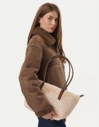 Tommy Hilfiger Дамска чанта Popette East West Tote Faux Fur AW0AW19310