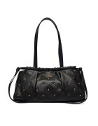 Tommy Hilfiger Дамска чанта Soft Leather Shoulder Bag Studs AW0AW19338