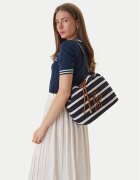 Tommy Hilfiger Дамска чанта Th Elev Summer Bucket Stripe AW0AW18401