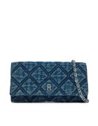 Tommy Hilfiger Дамска чанта Th Feminine Wallet Chain Denim AW0AW18903
