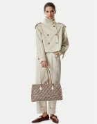 Tommy Hilfiger Дамска чанта Th Grace Satchel Jacquard AW0AW18754