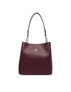 Tommy Hilfiger Дамска чанта Th Icon Shoulder Bag Mono AW0AW19000