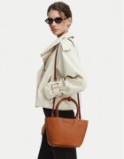 Tommy Hilfiger Дамска чанта Th Marina Bucket Leather AW0AW18739
