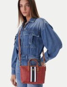Tommy Hilfiger Дамска чанта Th Monoplay Mini Tote Stripe Le AW0AW18389