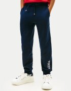Tommy Hilfiger Долнище анцуг Monotype Print KB0KB10167 M Тъмносин Regular Fit