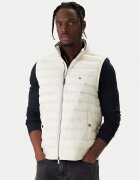 Tommy Hilfiger Елек Mix Media Ess MW0MW41441 Екрю Regular Fit