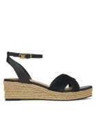 Tommy Hilfiger Еспадрили Leather & Suede Mid Wedge Espad FW0FW08804