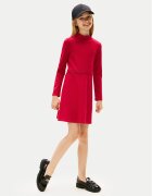 Tommy Hilfiger Ежедневна рокля Essential Skater KG0KG08790 D Червен Regular Fit