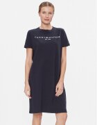 Tommy Hilfiger Ежедневна рокля Rlx Corp Logo Tshirt Drs Ss WW0WW41013 Regular Fit