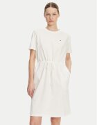 Tommy Hilfiger Ежедневна рокля WW0WW45529 Екрю Regular Fit