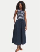 Tommy Hilfiger Лятна рокля Gold Btn WW0WW49628 A-Line Fit
