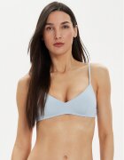 Tommy Hilfiger Горнище на бански UW0UW05307 Светлосиньо