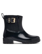 Tommy Hilfiger Гумени ботуши Th Buckle Glossy Ankle Rain Boot FW0FW09543
