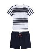Tommy Hilfiger Комплект тишърт и панталонки Essential KN0KN02379 Regular Fit