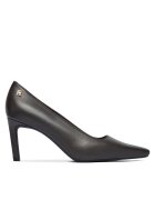 Tommy Hilfiger Обувки на ток Th Logo Lth Pump Slanted Hl FW0FW09008