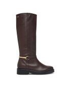Tommy Hilfiger Офицерки Th Stud Leather Knee Riding Boot FW0FW09608