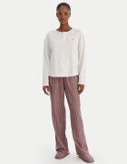 Tommy Hilfiger Пижама UW0UW06154 Екрю Regular Fit