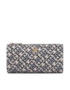 Tommy Hilfiger Портфейл Th Icon Long Bifold Jacquard AW0AW19003