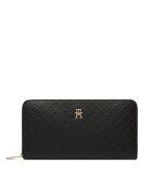 Tommy Hilfiger Портфейл Th Icon Lrg Za Mono AW0AW18482