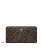 Tommy Hilfiger Портфейл Th Icon Lrg Za Mono Print AW0AW18996