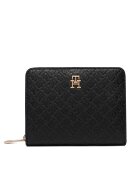Tommy Hilfiger Портфейл Th Icon Med Za W/Flap Mono AW0AW18474