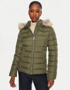 Tommy Hilfiger Пухено яке DW0DW18312 Slim Fit