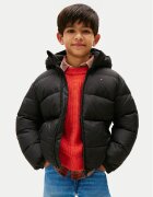 Tommy Hilfiger Пухено яке Essential KB0KB10091 D Черен Regular Fit