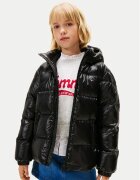 Tommy Hilfiger Пухено яке Essential KG0KG08758 S Черен Regular Fit