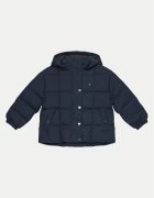 Tommy Hilfiger Пухено яке KG0KG08392 M Тъмносин Regular Fit