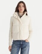 Tommy Hilfiger Пухено яке Modern WW0WW45738 Екрю Regular Fit