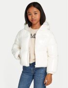 Tommy Hilfiger Пухено яке New York KG0KG08496 Екрю Regular Fit