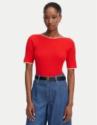 Tommy Hilfiger Пуловер Fine Gg Cable Boat WW0WW50103 Regular Fit