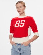 Tommy Hilfiger Пуловер Varsity 85 Graphic C-Nk Swt WW0WW40718 Slim Fit