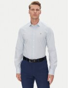 Tommy Hilfiger Риза MW0MW38961 Светлосиньо Slim Fit