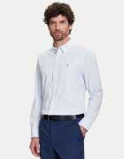 Tommy Hilfiger Риза Performance MW0MW39419 Светлосиньо Regular Fit