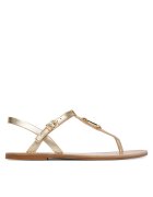 Tommy Hilfiger Сандали Leather Thong Sandal Gold FW0FW09331