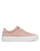 Tommy Hilfiger Сникърси Th Foxing Platform Washed Canvas FW0FW09172 Светлосиньо