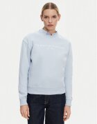 Tommy Hilfiger Суитшърт WW0WW39791 Светлосиньо Relaxed Fit