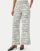 Tommy Hilfiger Текстилни панталони WW0WW48970 Wide Leg
