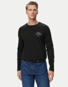 Tommy Hilfiger Тениска с дълъг ръкав Script Stack MW0MW43225 Regular Fit