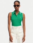 Tommy Hilfiger Тениска с яка и копчета 1985 WW0WW49561 Slim Fit