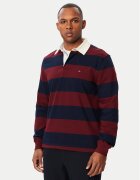 Tommy Hilfiger Тениска с яка и копчета Essential MW0MW45692 Regular Fit