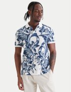 Tommy Hilfiger Тениска с яка и копчета Floral Aop MW0MW43125 Regular Fit