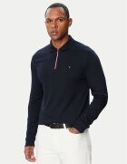 Tommy Hilfiger Тениска с яка и копчета Liauid MW0MW44820 Regular Fit