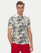 Tommy Hilfiger Тениска с яка и копчета MW0MW38475 Regular Fit