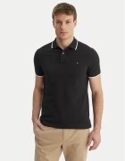 Tommy Hilfiger Тениска с яка и копчета Pique MW0MW42748 Regular Fit